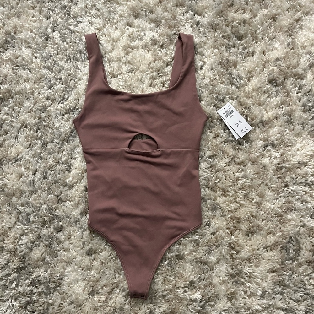 Abercrombie & Fitch Dusty Pink One-Piece Swimsuit